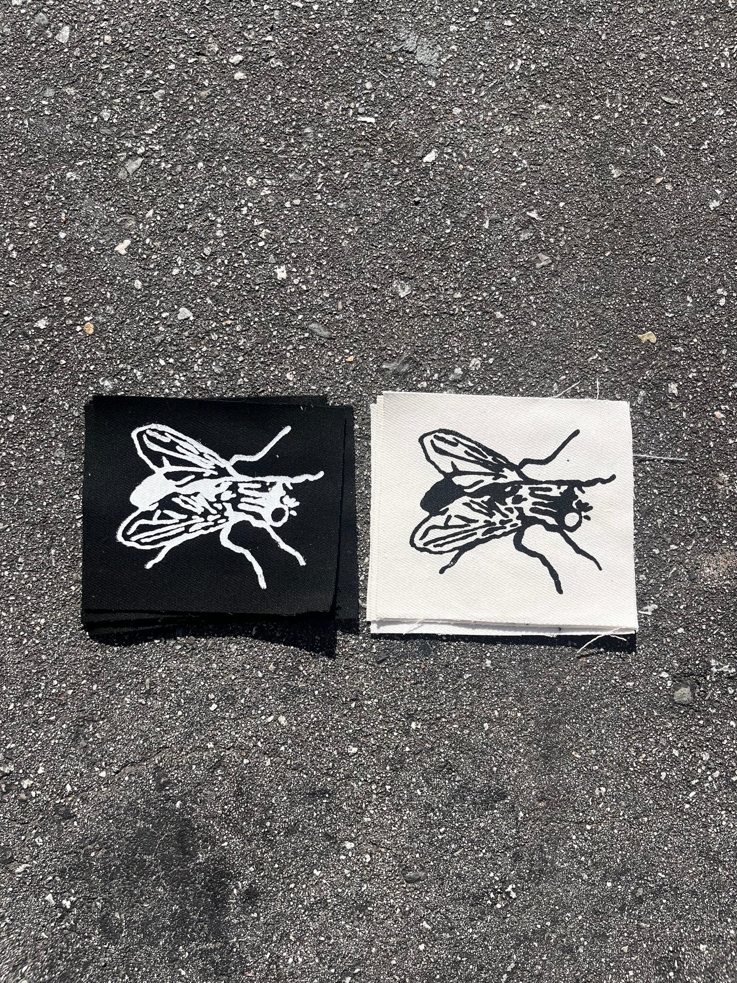 fly screenprinted patch