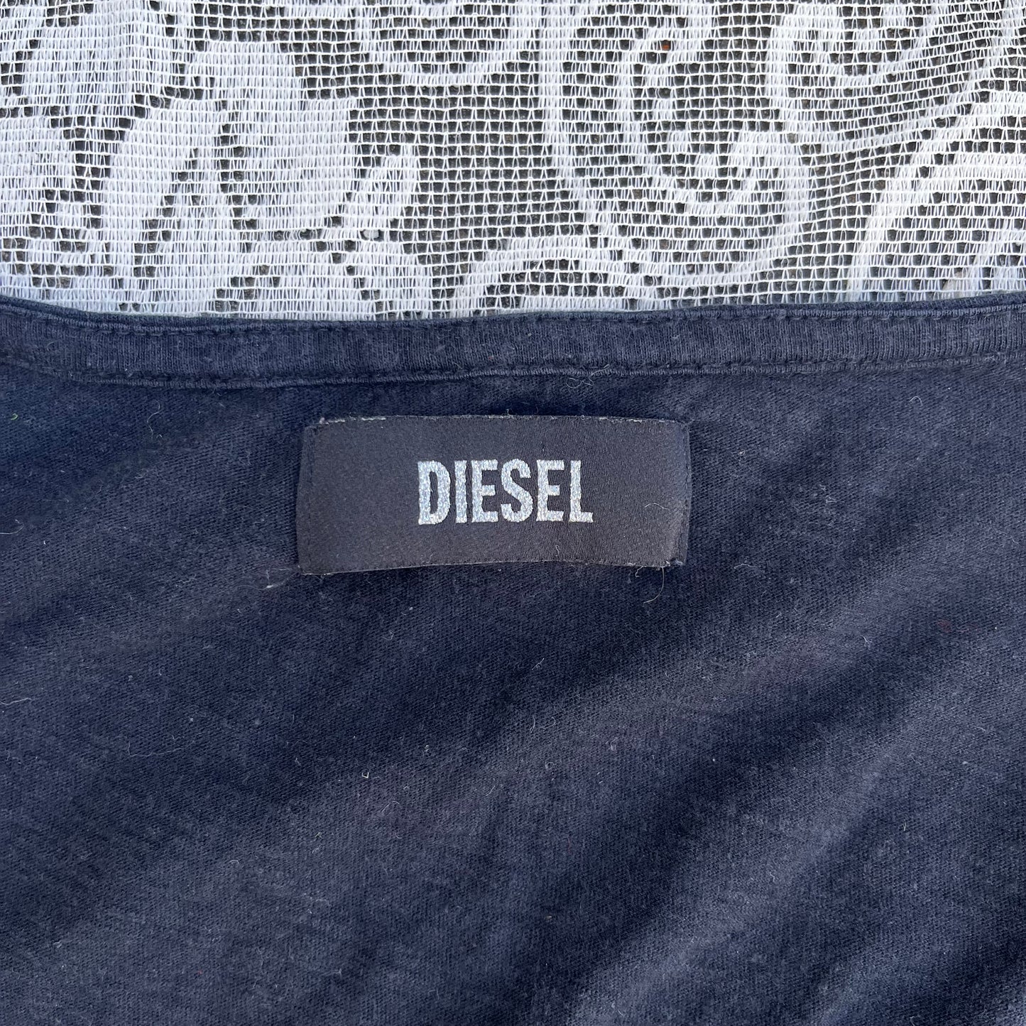 DIESEL patchwork star tank top