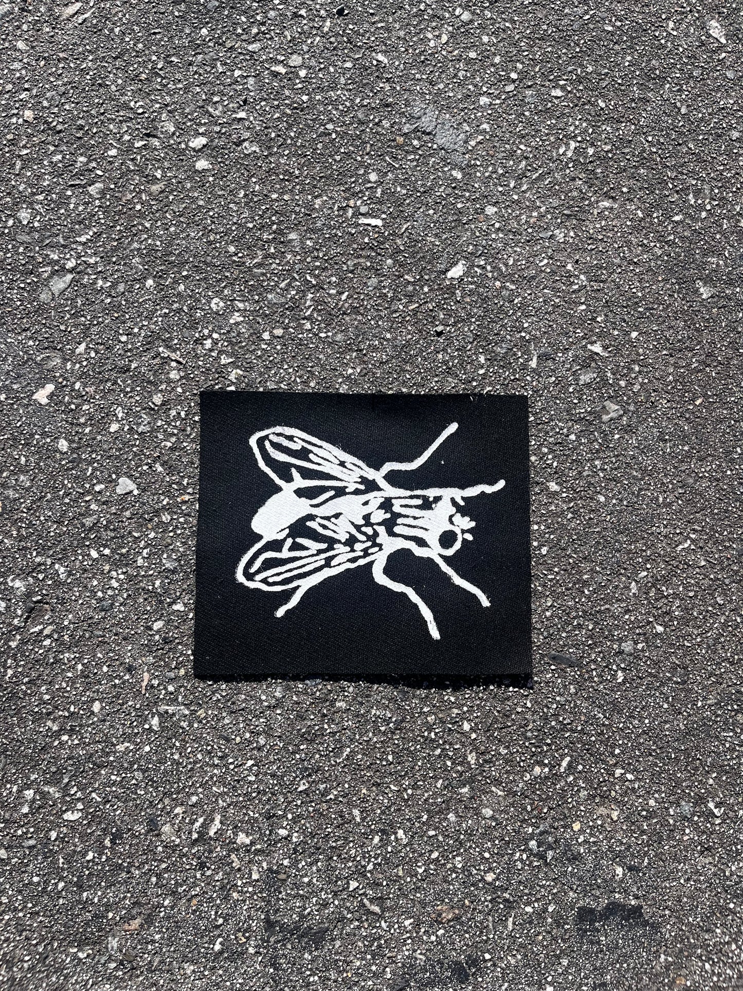 fly screenprinted patch