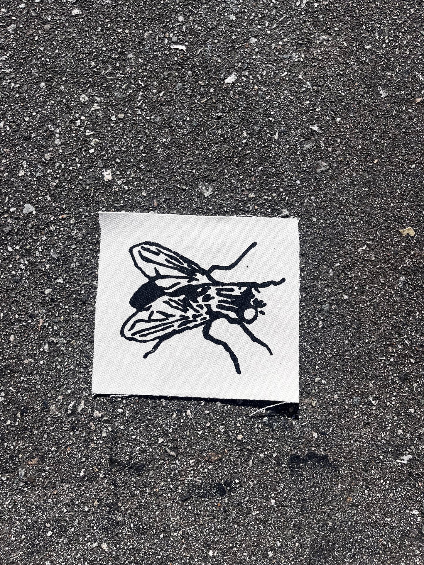 fly screenprinted patch