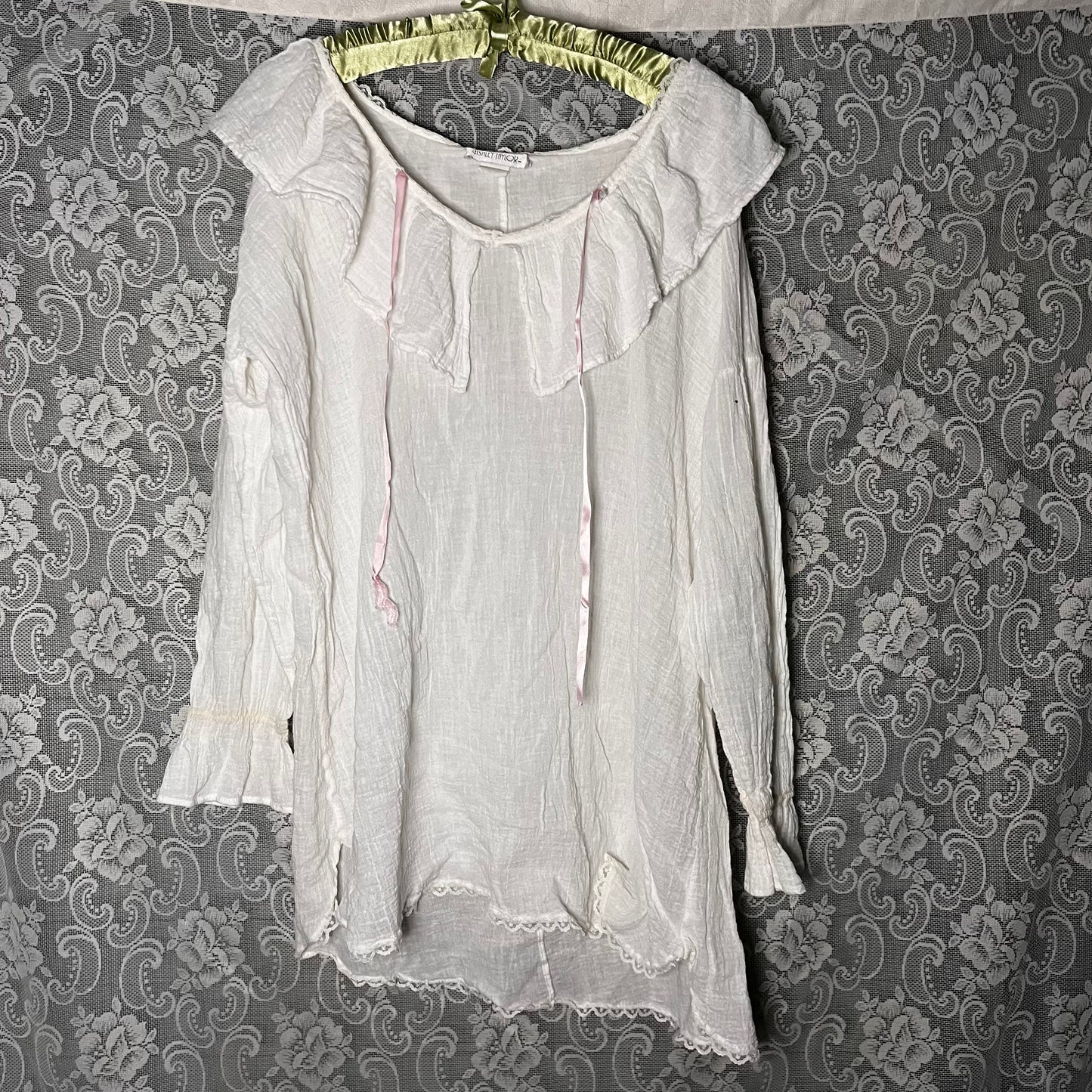 cotton pirate blouse