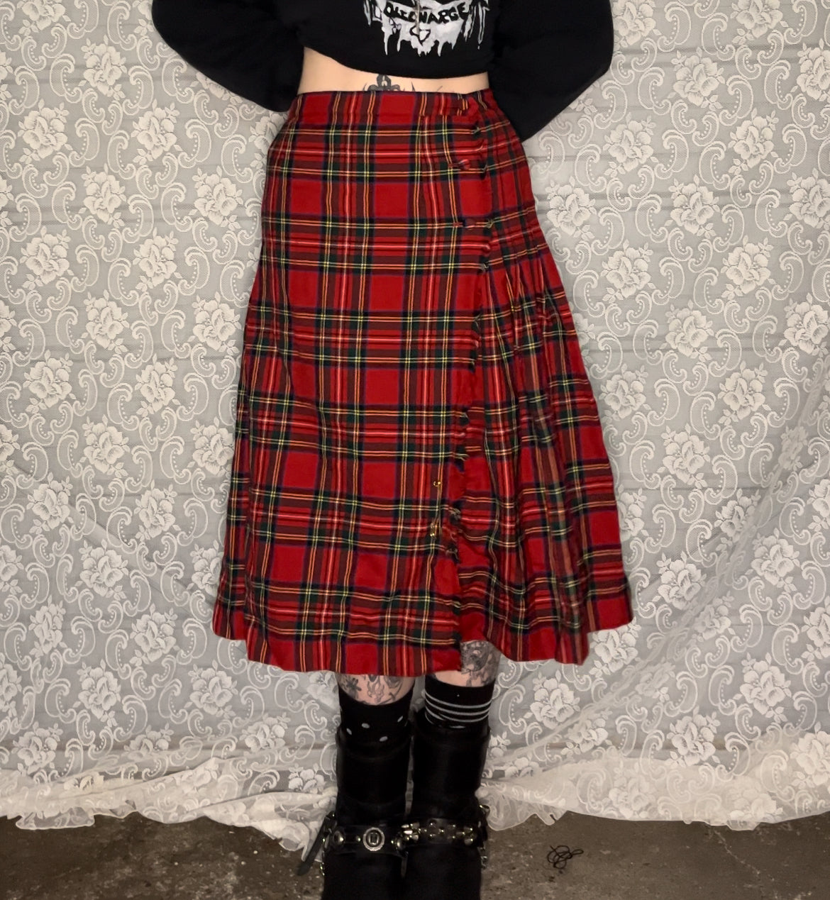 AS-IS UN-PLEATED kilt