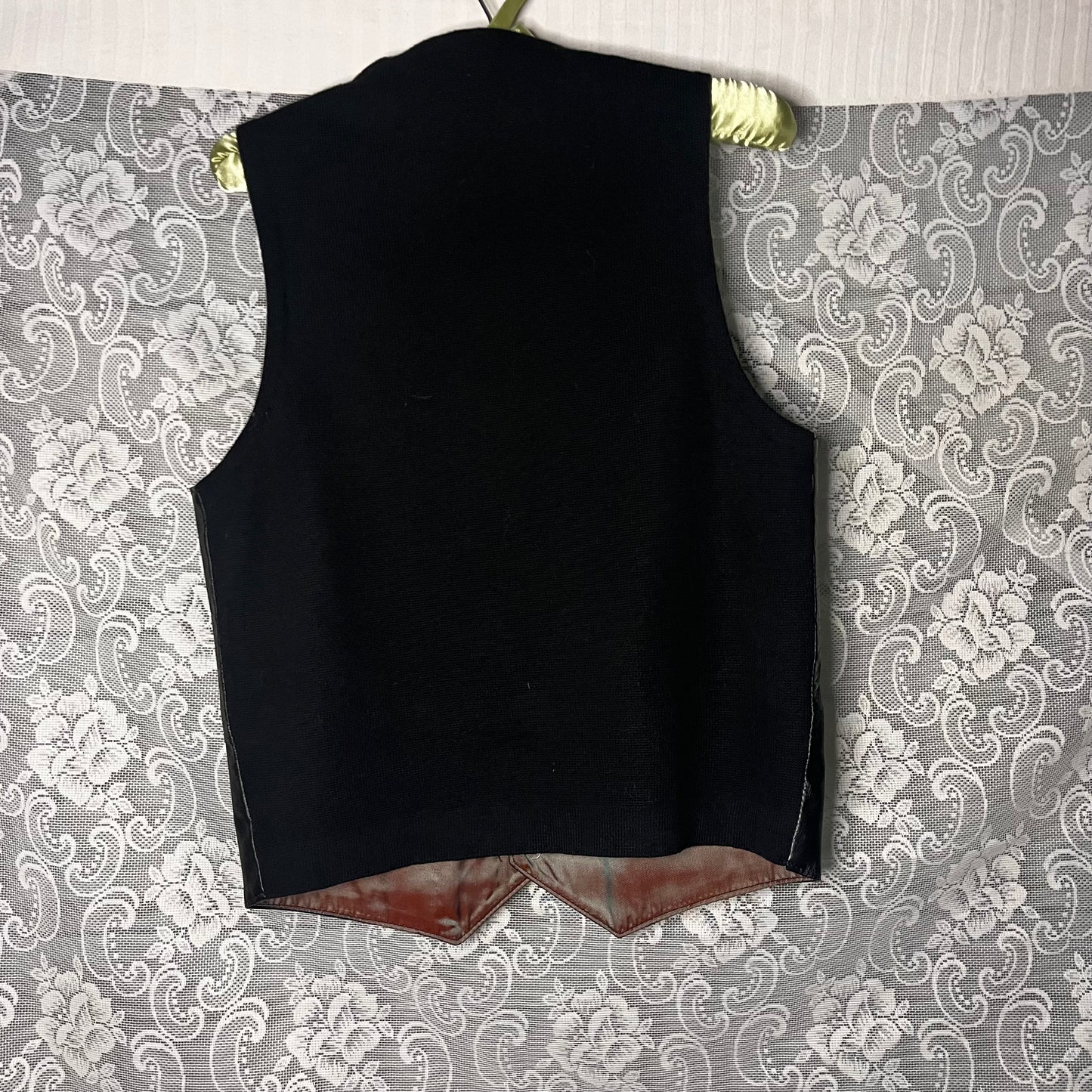 fake (?) leather vest