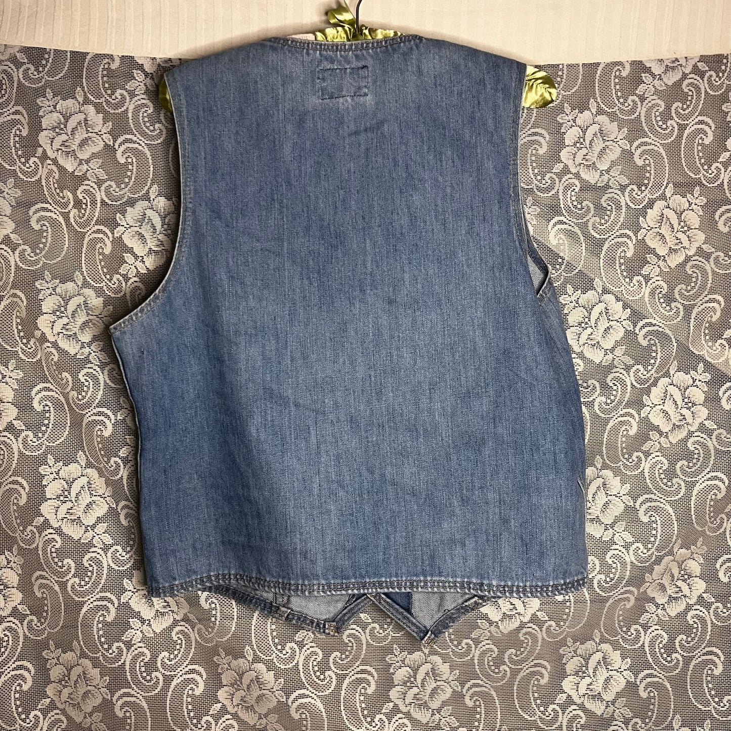 70s easy aces denim vest