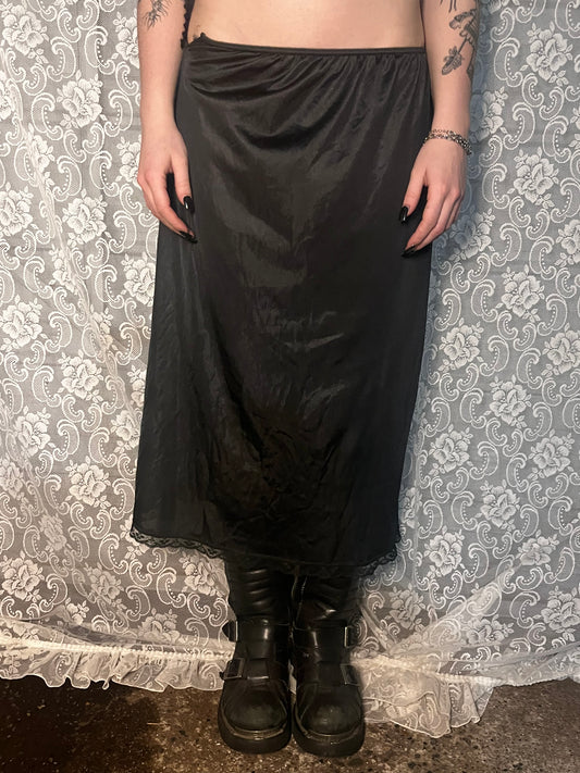 vintage black ‘made in USA’ skirt