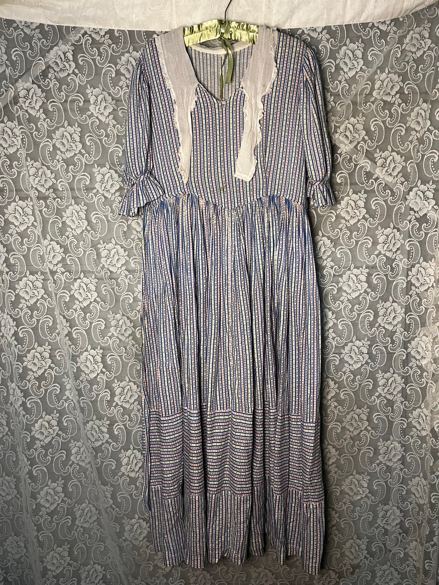 vintage peasant dress