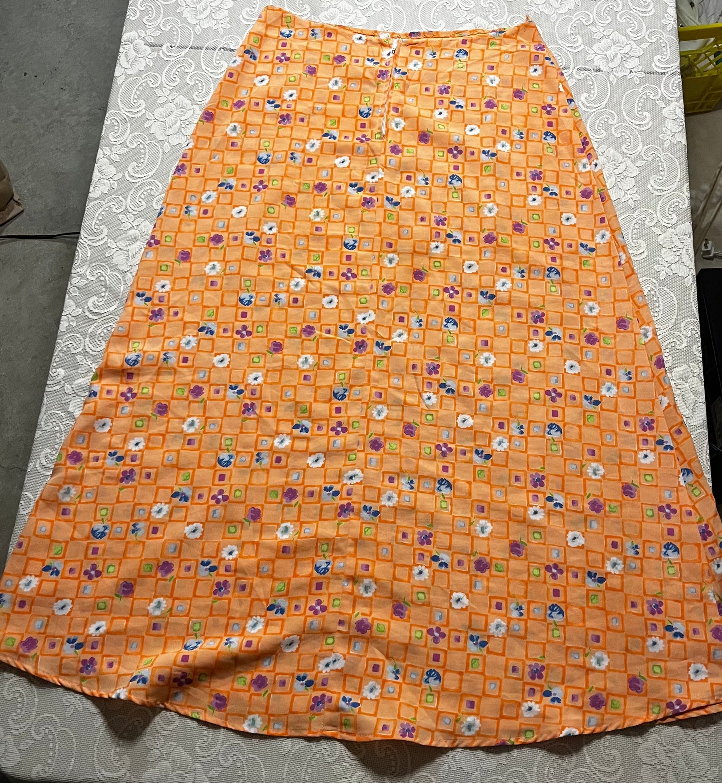 70s handmade summer skirt