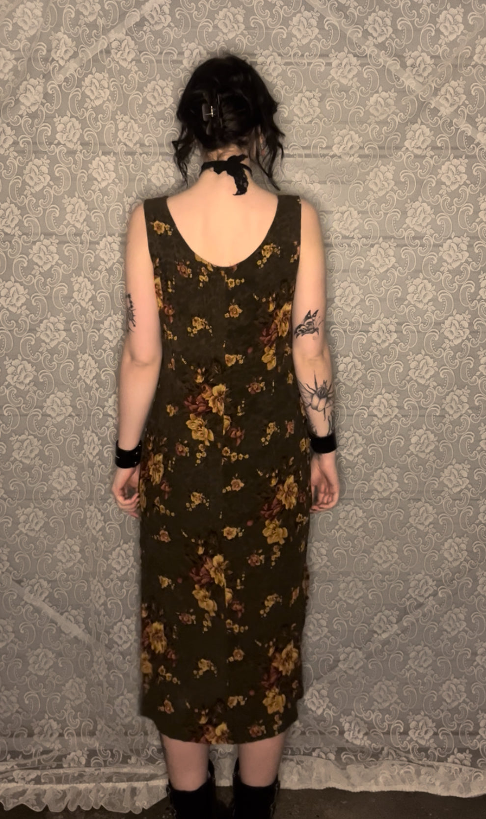 grandma couch maxi dress