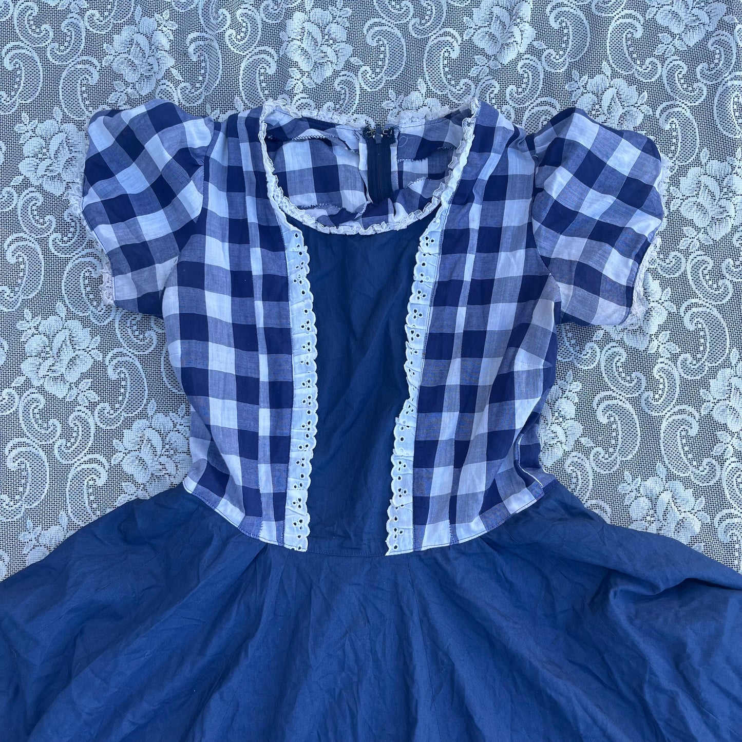 handmade layered cowgirl dress