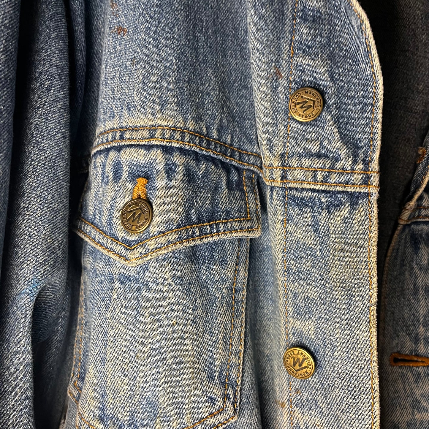 vintage MARLBORO denim jacket