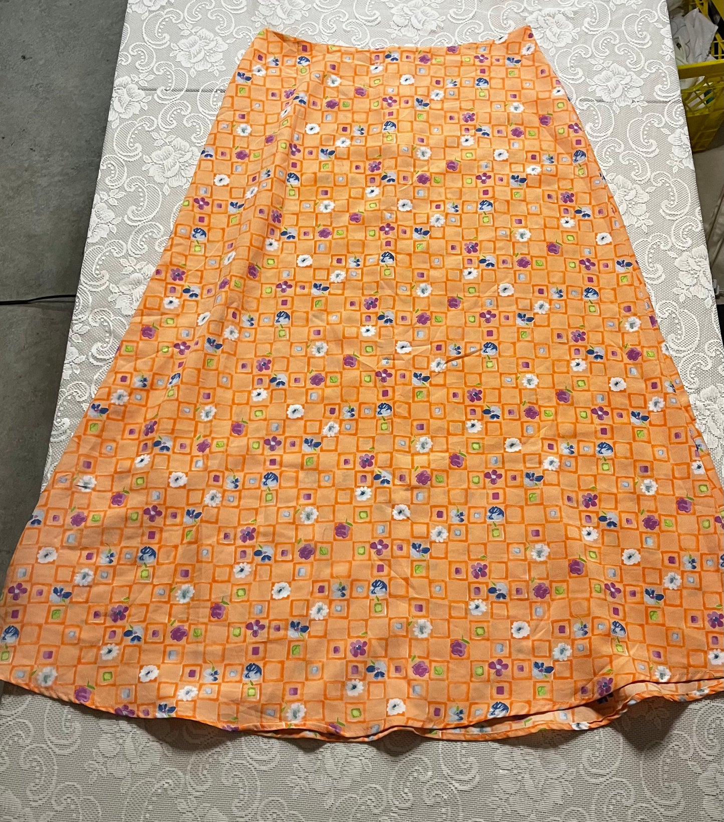 70s handmade summer skirt