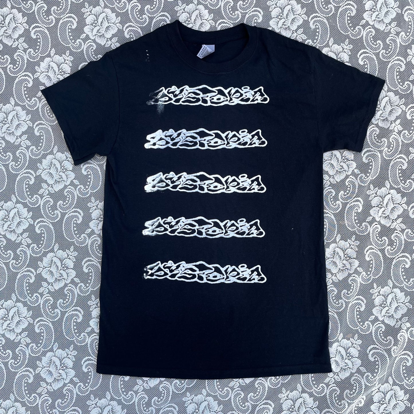 DYSTOPIA bootleg tees (small and large)