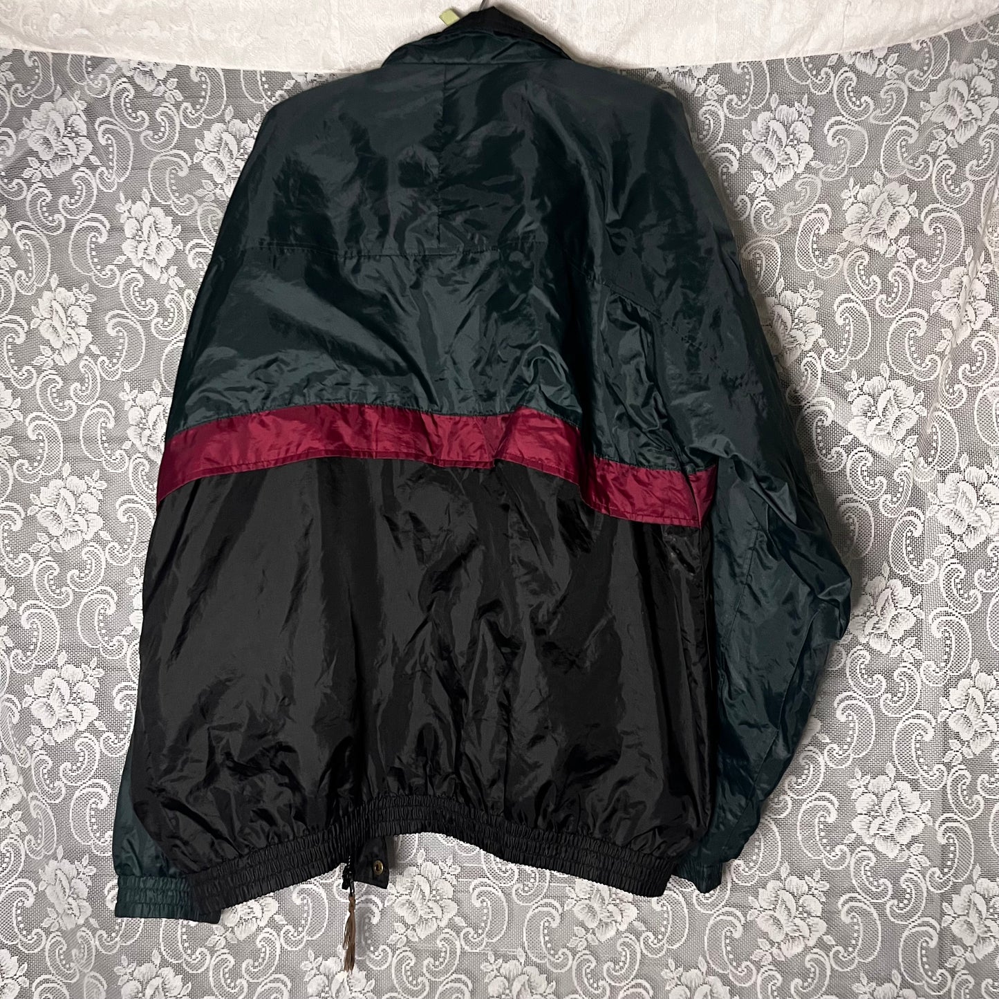 vintage colour block windbreaker