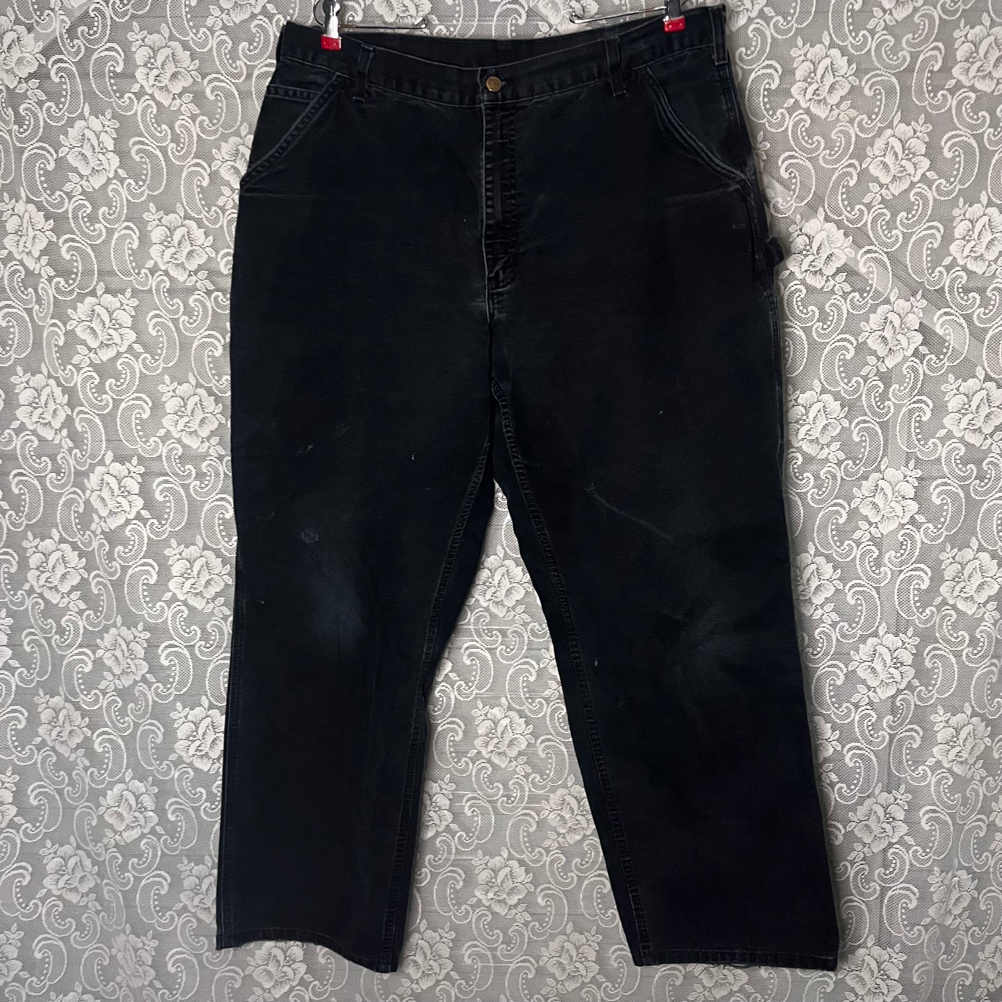 black carhartt dungaree fit pants 40x32