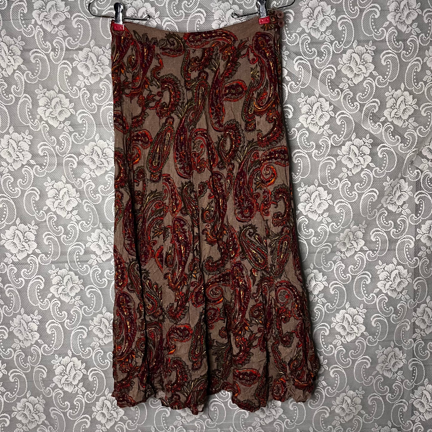 paisley skirt